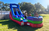 15ft Retro Rainbow Modular Wet / Dry Slide rental in Houston, TX