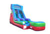 15ft Retro Rainbow Modular Wet / Dry Slide rental in Houston, TX