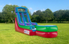 15ft Retro Rainbow Modular Wet / Dry Slide rental in Houston, TX