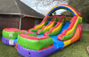 12ft Rainbow Kids Double Slide (Dry/Wet) rental in Houston, TX