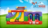 Retro Radical Obstacle & Rockwall Slide rental in Houston, TX