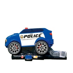 Police Cruiser Bounce House Combo rental Houston, TX