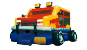 Monster Truck Bounce House Moonwalk rental Houston, TX