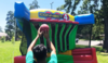 Whacky Inflatable Connect 4 Basketball rental in Houston, TX