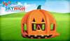 Pumpkin Bounce House rental in Houston, TX