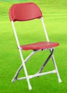 Red Kids Folding Chair rental Houston, TX