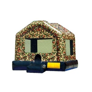 Camo Military Bounce House Moonwalk rental Houston, TX