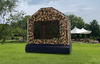 Camo Military Bounce House Moonwalk rental in Houston, TX