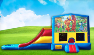 Winnie the Pooh 3in1 Obstacle W Slide rental Houston, TX