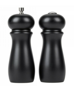 Wood Pepper Mill & Salt Set rental New York, NY