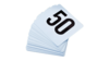 White Number Set (per #) rental in New York, NY
