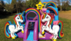 Unicorn Toddler Playzone w/ (Dry or Wet Slide) rental in Dallas-Ft. Worth, TX
