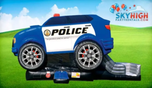 Police Cruiser Bounce House Combo rental Dallas-Ft. Worth, TX