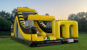 Toxic Adventure Obstacle & Rockwall Slide rental Dallas-Ft. Worth, TX