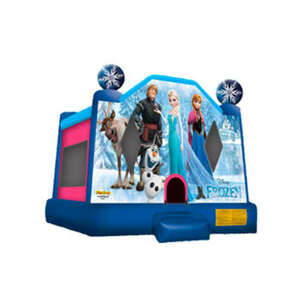 Frozen Bounce House Moonwalk rental Houston, TX