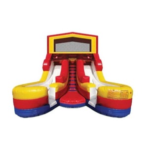 16ft Double Splash (Wet/Dry) Slide rental Houston, TX