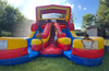 16ft Double Splash (Wet/Dry) Slide rental in Houston, TX