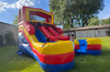 16ft Double Splash (Wet/Dry) Slide rental in Houston, TX
