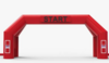 Red Inflatable Race Track Arch rental in Dallas-Ft. Worth, TX