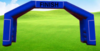 Blue Inflatable Race Track Arch rental in Dallas-Ft. Worth, TX
