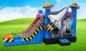 Space Shuttle Bounce House Combo rental Dallas-Ft. Worth, TX