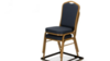 Navy Blue and Gold Banquet Chair  rental in Denver, CO