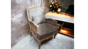 Moran Grey Lounge Chair rental Denver, CO