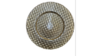 Gold Basketweave Glass Charger rental in Denver, CO