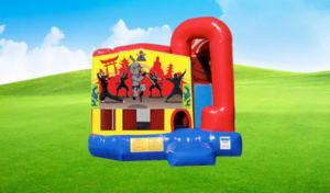 4in1 Ninja Karate Bounce House Combo rental San Antonio, TX