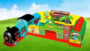 Fun Express Train Station Obstacle Course rental San Antonio, TX