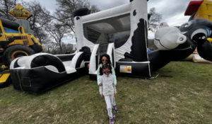 Cow Belly Bounce House Combo rental San Antonio, TX