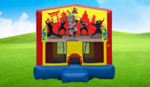 13 x 13 Ninja Karate Bounce House rental San Antonio, TX