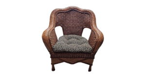 Dark Brown Wicker Chair  rental Denver, CO