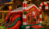 Christmas Candy Cane Bounce House rental in San Antonio, TX