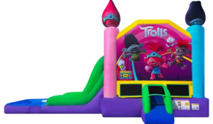 15ft Trolls Retro (Dry or Wet/Water Slide) rental San Antonio, TX