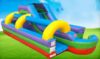 34ft Retro Combo Slip N Water Slide rental in San Antonio, TX
