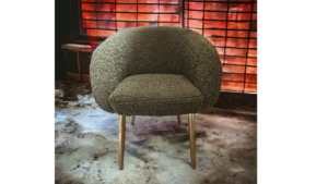 Fuzzy Sherpa Green Chair rental Denver, CO