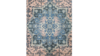 Salmon Pink & Blue Rug  rental in Denver, CO