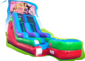15ft Barbie Retro Wet/Dry Slide rental San Antonio, TX