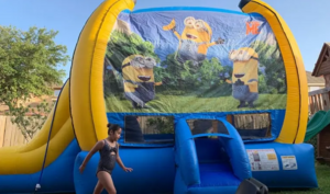 3in1 Minions EZ Bounce House Combo rental San Antonio, TX