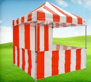 8'x8' Carnival Tent w/ Sidewalls rental San Antonio, TX
