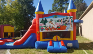 3in1 Christmas Bounce House Moonwalk rental San Antonio, TX