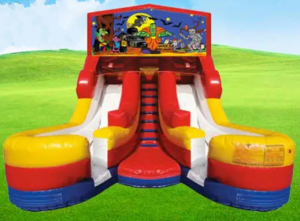 16ft Double Lane Halloween Slide rental San Antonio, TX