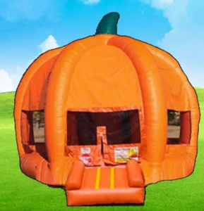 Pumpkin Bounce House rental San Antonio, TX