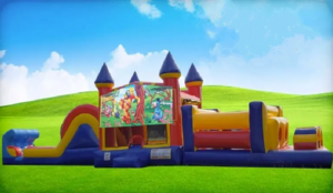 50ft Winnie the Pooh Obstacle Slide rental San Antonio, TX
