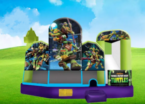 Ninja Turtles 5in1 Bounce House Combo rental San Antonio, TX