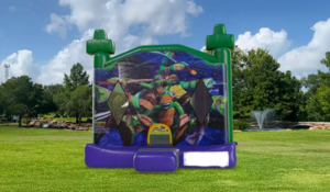 Ninja Turtle Bounce House Combo rental San Antonio, TX