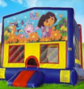 13 x 13 Dora Bounce House Moonwalk rental in San Antonio, TX