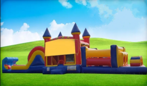 50ft Obstacle W Slide rental San Antonio, TX