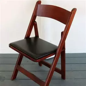 Mahogany Garden Padded Chair rental Dallas-Ft. Worth, TX